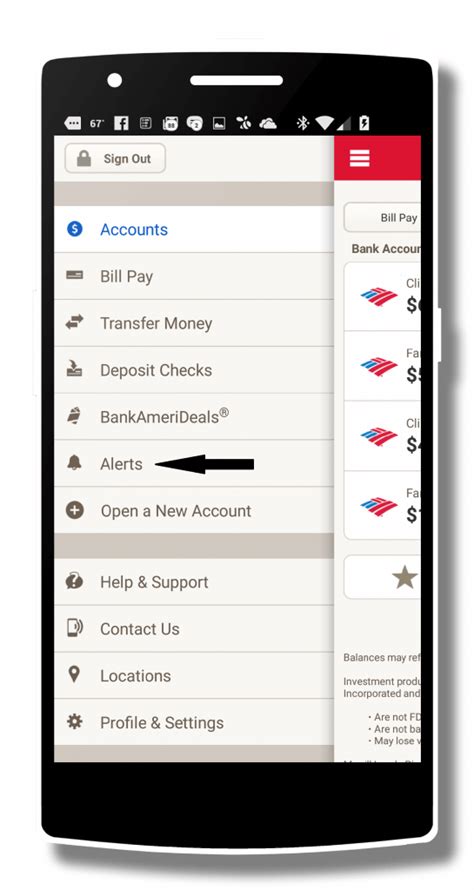 ¹ transfers require enrollment and must be made from a bank of america consumer checking or savings account to a domestic bank account or debit card. Bank of America App Updated With Fraud Alerts ...