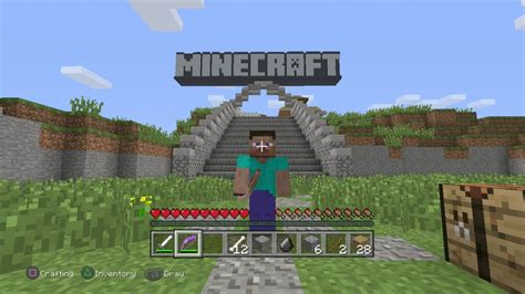 Minecraft Ps3 Edition Demo Gameplay Youtube