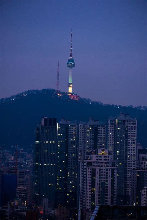 Seoul At Night Wallpapers On Wallpaperdog
