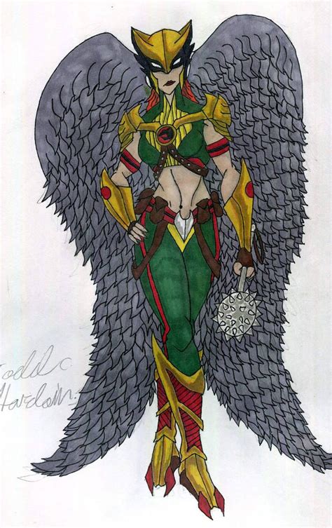 Hawkgirl By Supertodd9 Hawkgirl Hawkman Deviantart
