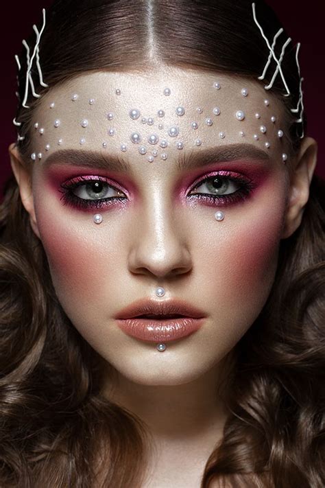Pearl Makeup For Cherry Magazine On Behance Makeup Artist Portfolio
