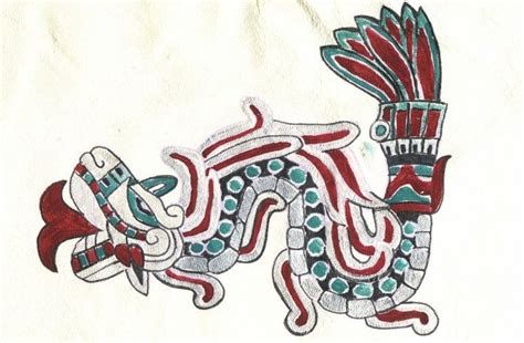 Plumedserpent Arte Maya Arte Azteca Aztecas Dibujos