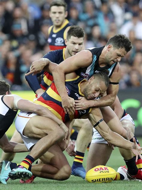 Showdown Crows V Port Adelaide In Pictures The Advertiser