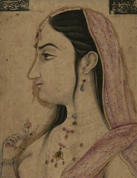 Portrait Of Lal Kunwar Consort Wife Of Mughal Emperor My Xxx Hot Girl