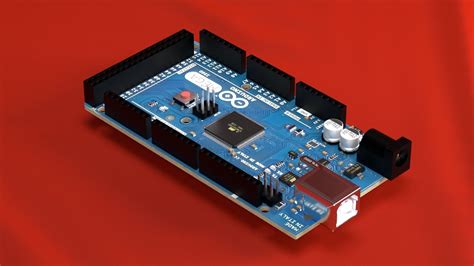 Arduino Mega 2560 3d Model Cgtrader