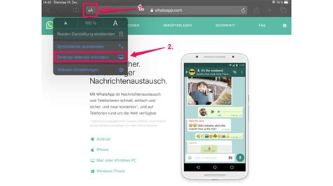 Whatsapp Web Messenger Am Pc Und Ipad Nutzen So Gehts Netzwelt