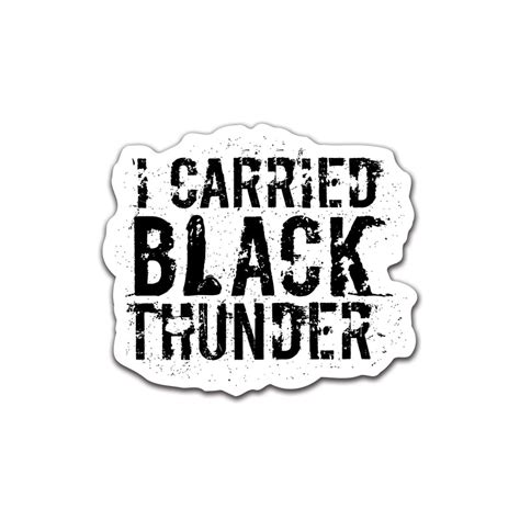 Black Thunder Sticker American Trigger Pullers