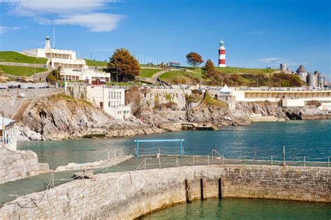 The Hoe Plymouth Devon Stock Image Image Of England 43682487