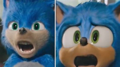 Sonic The Hedgehog Movie What Big Eyessmall Teeth You Have Now New