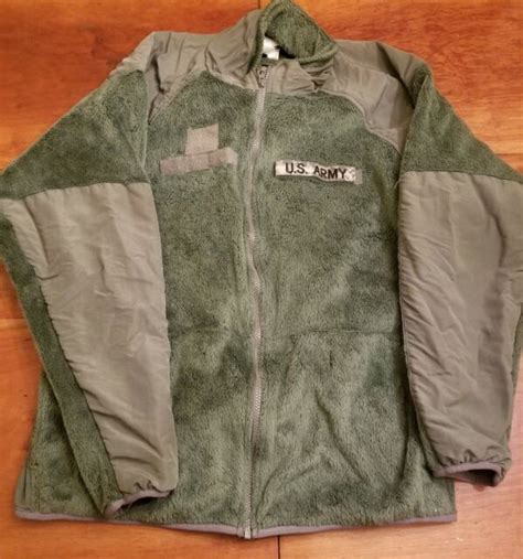 Polartec Fleece Jacket Foliage Green Level 3 Polar Thermal Military