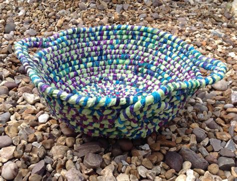 Hand Stitched Fabric Bowl By Carol Robinson Fabric Bowls Fabric Art