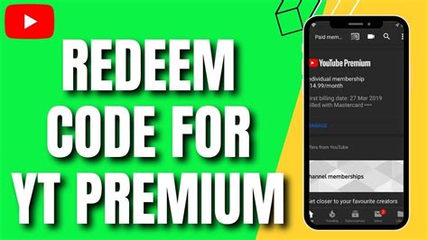How To Redeem Code For Youtube Premium 2023 Youtube