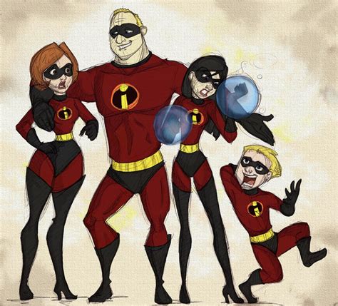 The Incredibles By Chansey On Deviantart
