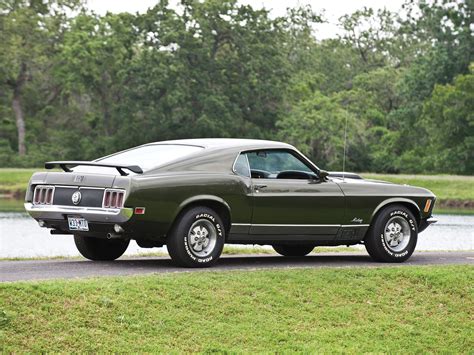 1970 Ford Mustang Mach 1 Muscle Classic Wallpapers Hd Desktop