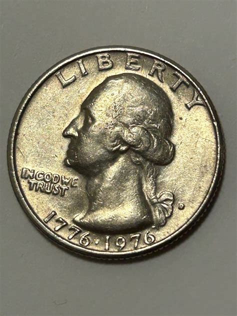 Mavin 1776 1976 Bicentennial Quarter Mint Mark D Filled In