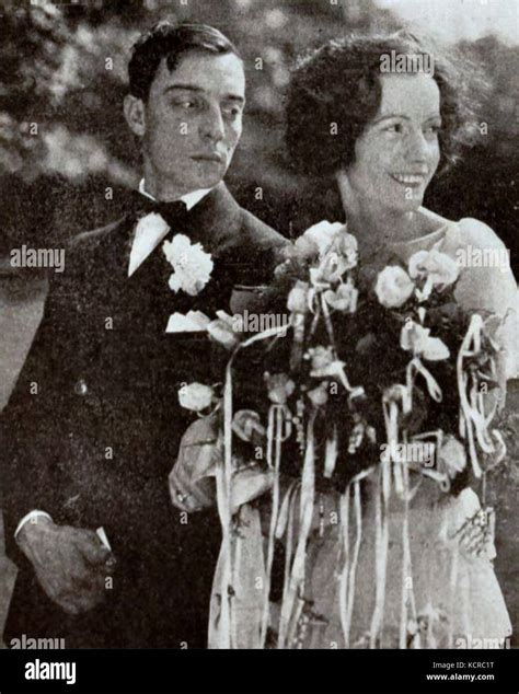 Buster Keaton And Natalie Talmadge Jul 1921 Eh Stock Photo Alamy