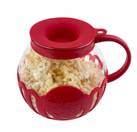 Ecolution Micro Pop Microwave Popcorn Popper 15qt Temperature Safe