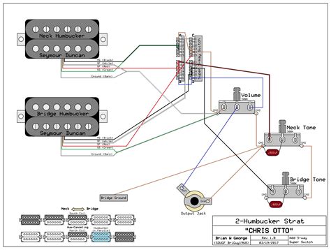 Hermetico guitar wiring diagram custom carvin mods 02 and 03. Fender Strat Wiring Diagram 2 Humbucker 5 Way Switch - Wiring Diagram & Schemas