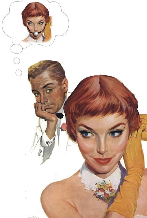 The Nifty Fifties 1950s Pulp Illustration Artist Unknown Retro