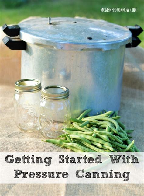 Getting Started With Pressure Canning Pressure Canning 101 Moms Need To Know