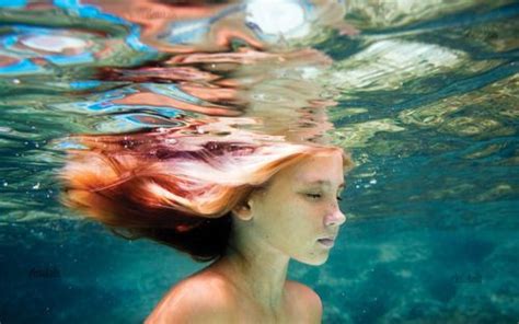 Hair In Water Underwater Photography Water Photography Underwater