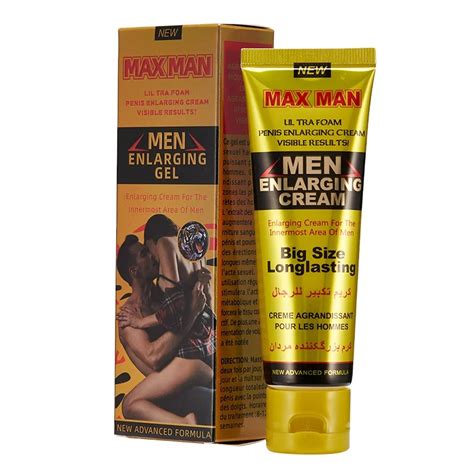 Original Max Man 50g Penis Enlargement Cream For Men Muslim Male
