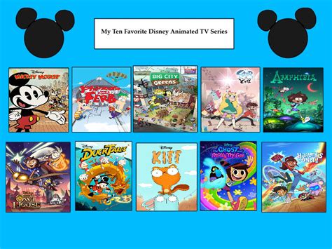 My 10 Favorite Disney Animated Tv Series By Dudepivot47 On Deviantart