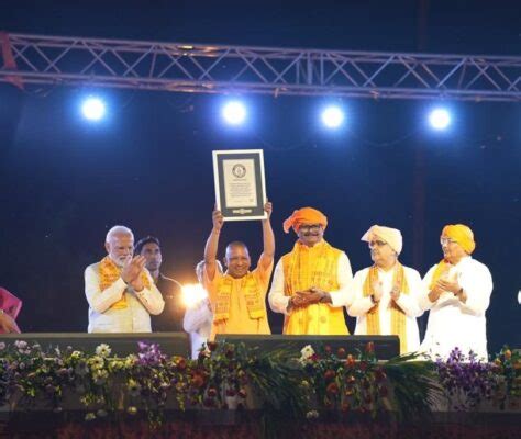 Ayodhya Sets Guinness World Record By Lighting Over 15 Lakh Diyas On