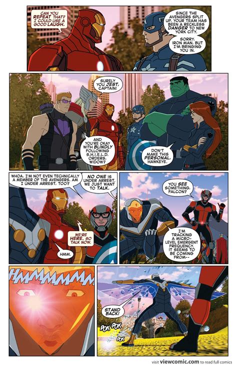 Marvel Universe Avengers Assemble Civil War 004 2016 Read All