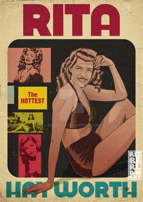 Rita The Hottest Hayworth By Roberlan On Deviantart