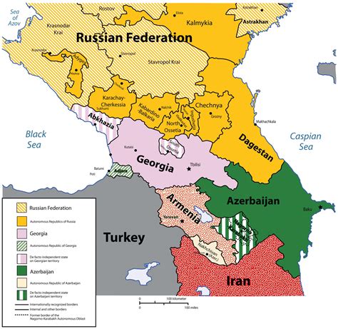 Infographics Maps Music And More Caucasus Part One