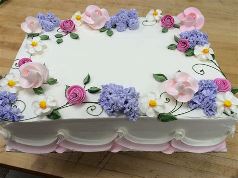 Floral Pastel Flower Birthday Cake One Of Our Most Asked For