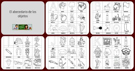 Corregido El Abecedario De Los Objetos En Pictogramas Listo Para