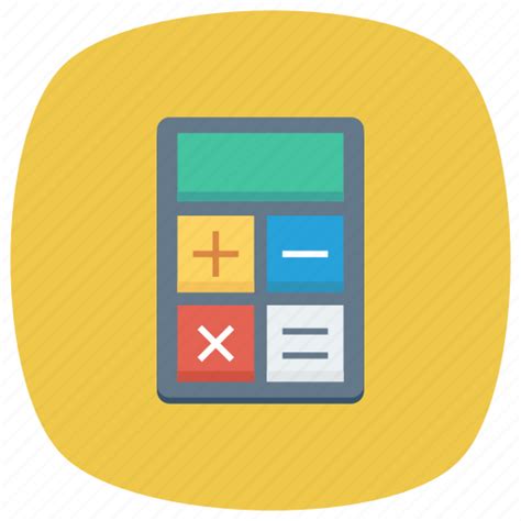 Calculate Calculation Calculator Accounting Math Finance Icon