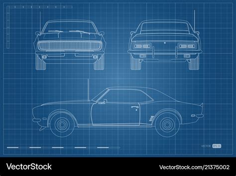 Muscle Car Blueprint