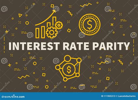 Conceptual Business Illustration With The Words Interest Rate Pa Stock