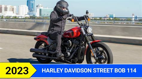 2023 Harley Davidson Street Bob 114 Specs Colors And Price Youtube