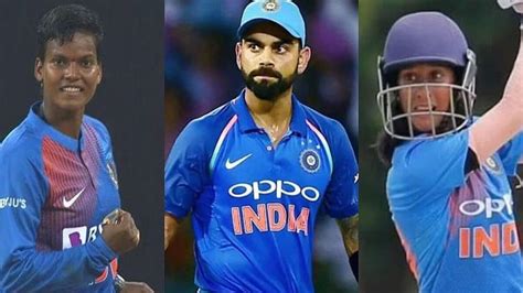 Indian Cricketers Virat Kohli Deepti Sharma And Jemimah Rodrigues Nominated For Icc ‘player Of