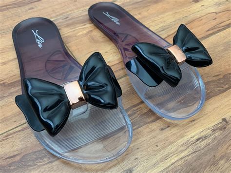 Bow Sandals Etsy