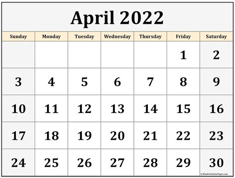 april 2022 calendar printable print a calendars