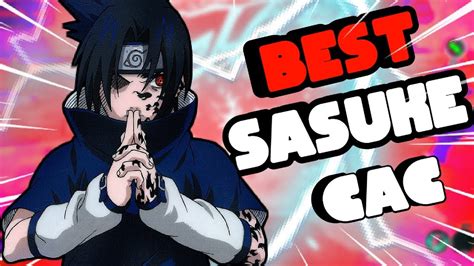 Brand New Sasuke Cac Character Build Naruto To Baruto Shinobi Striker