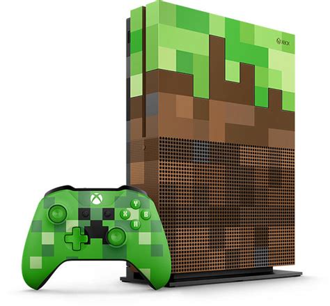 Microsoft Xbox One S Slim 1tb Minecraft Limited Edition Preturi