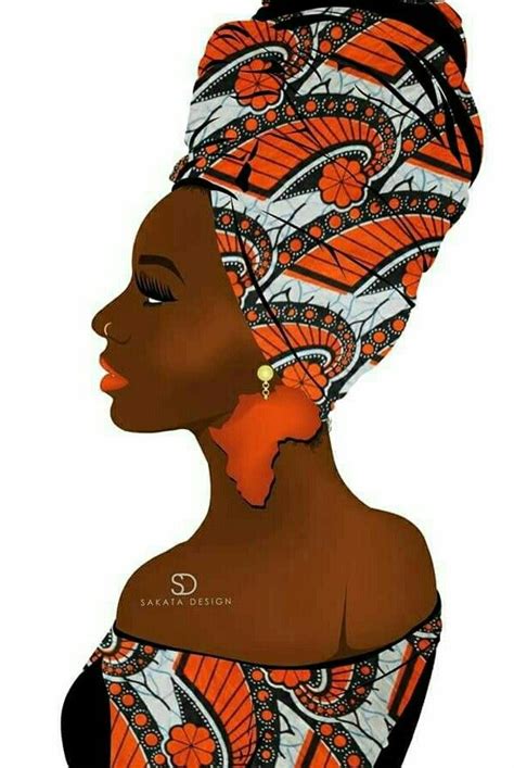 Pin By Yohana Oliveira On Nag African Women Art Black Girl Art
