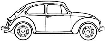 Desenho De Carros Para Colorir Pesquisa Google Volkswagen Beetle Volkswagen Beetle Vintage