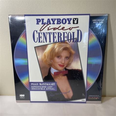Playboy Centerfold Peggy Mcintaggart Laserdisc Seal Open