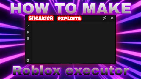 How To Create A Basic Roblox Executor Youtube