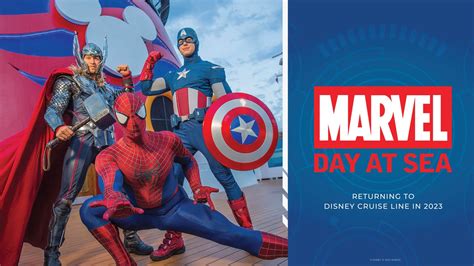 Intravelreport Disney Cruise Line Details ‘marvel Day At Sea 2023 Dates