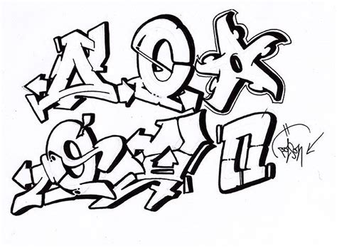 Alphabet O Graffiti 650 × 479 Alphabet Graffiti Graffiti