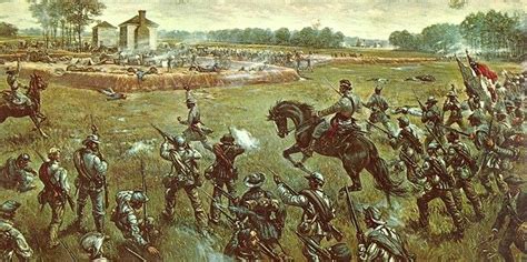 Capture Of Caseys Redoubt 1862 Civil War Artwork Civil War Art