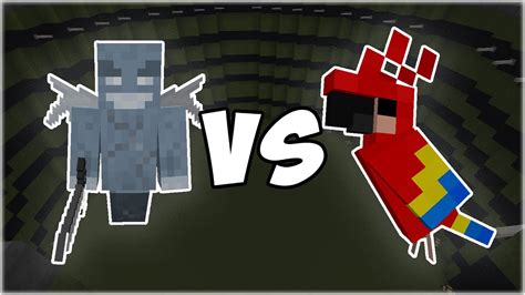 Vex Vs Parrot Minecraft Mob Battle Youtube